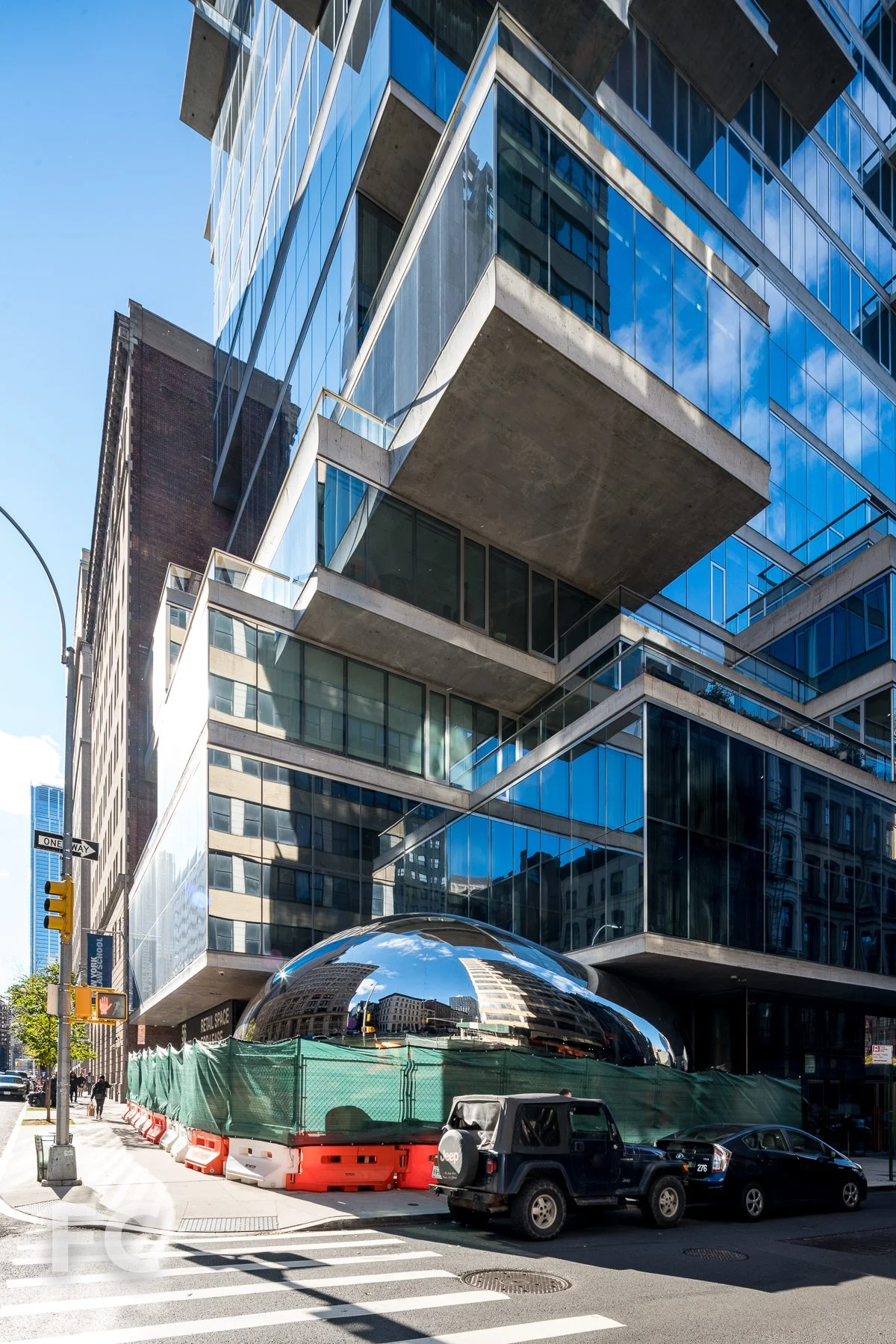 Construction Update: 56 Leonard Street - Anish Kapoor Sculpture